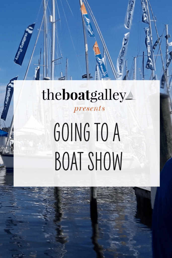 Thinking of going to a boat show and want to make the most of your time there without being overwhelmed? My tips for a fun and productive time!