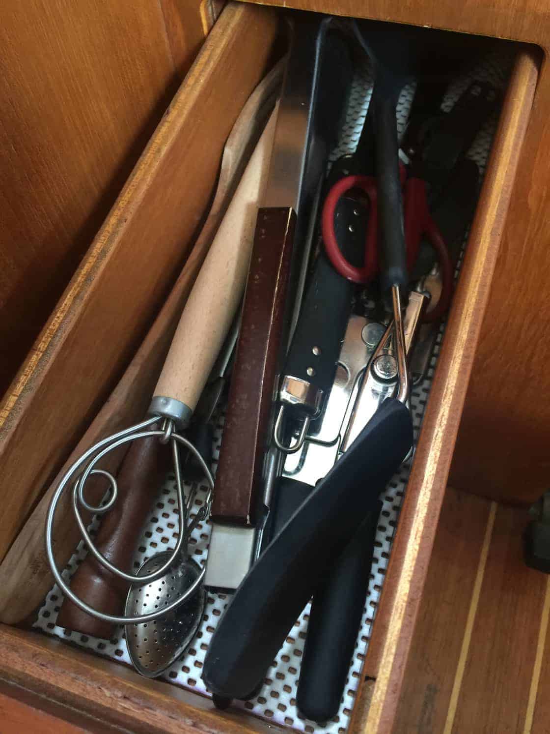 Contents of third drawer