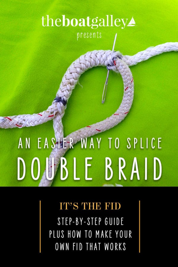 Make your own fid and have an easier time with your next double braid eye splice. Learning from the local rigging shop!