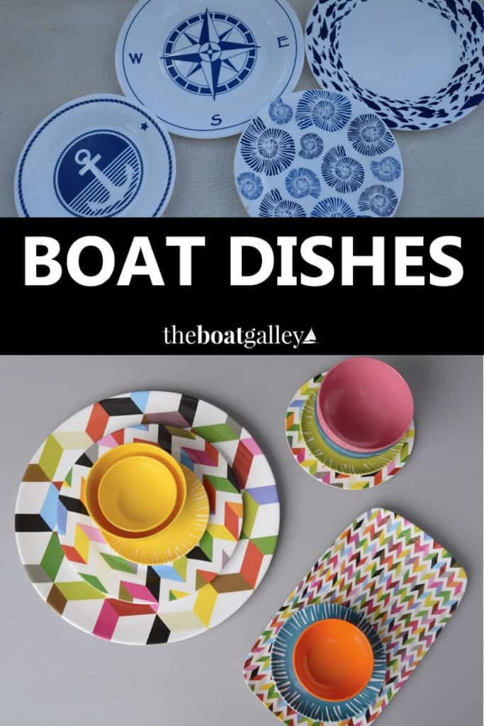Most cruisers prefer unbreakable dishes for use on their boat. But there are still a number of options. Here are the advantages and disadvantages of the most popular options, along with my preference.