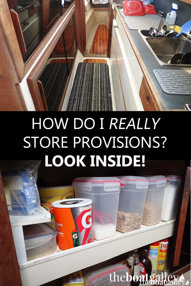 RealLife Galley Storage The Boat Galley