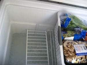 How to Use a Cooler for Food - If you don't have a refrigerator, you can store a lot of fresh produce in a cooler with these tips on how to set up the cooler so all the food isn't in the melt water.