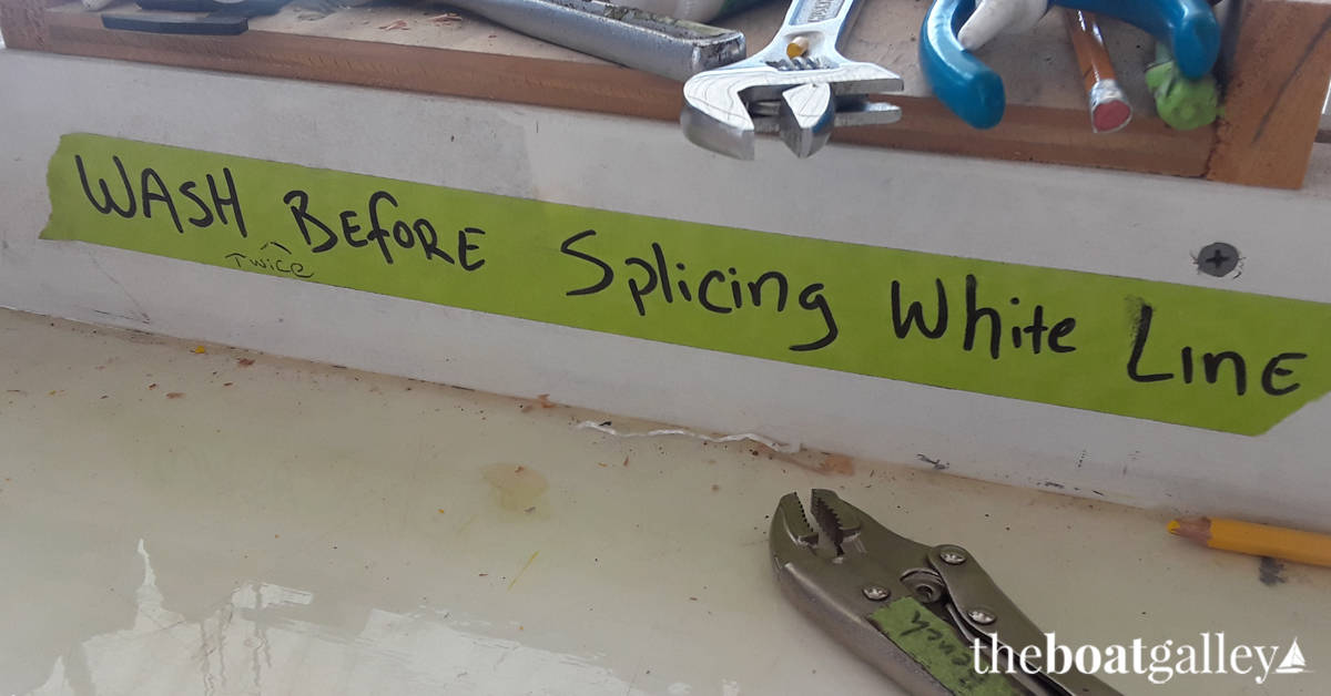 Make your own fid and have an easier time with your next double braid eye splice. Learning from the local rigging shop!