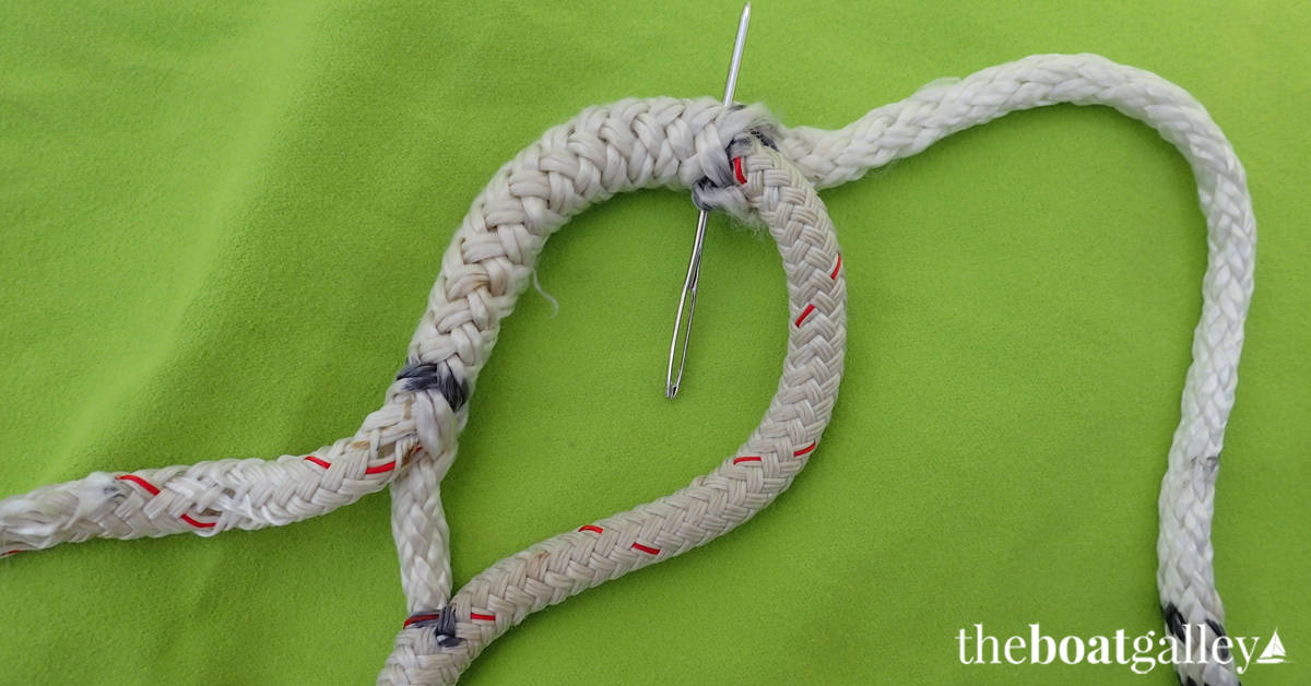 Make your own fid and have an easier time with your next double braid eye splice. Learning from the local rigging shop!