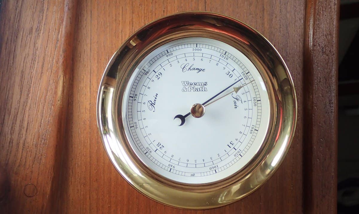 Ship's Clock and Barometer for Our Boat Renovation The Boat Galley