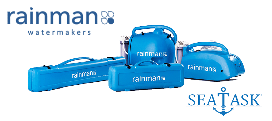 SeaTask Group has loaned us a Rainman watermaker for a month for review purposes. Ten days in, here's our first impression and answers to the questions I've gotten most often.