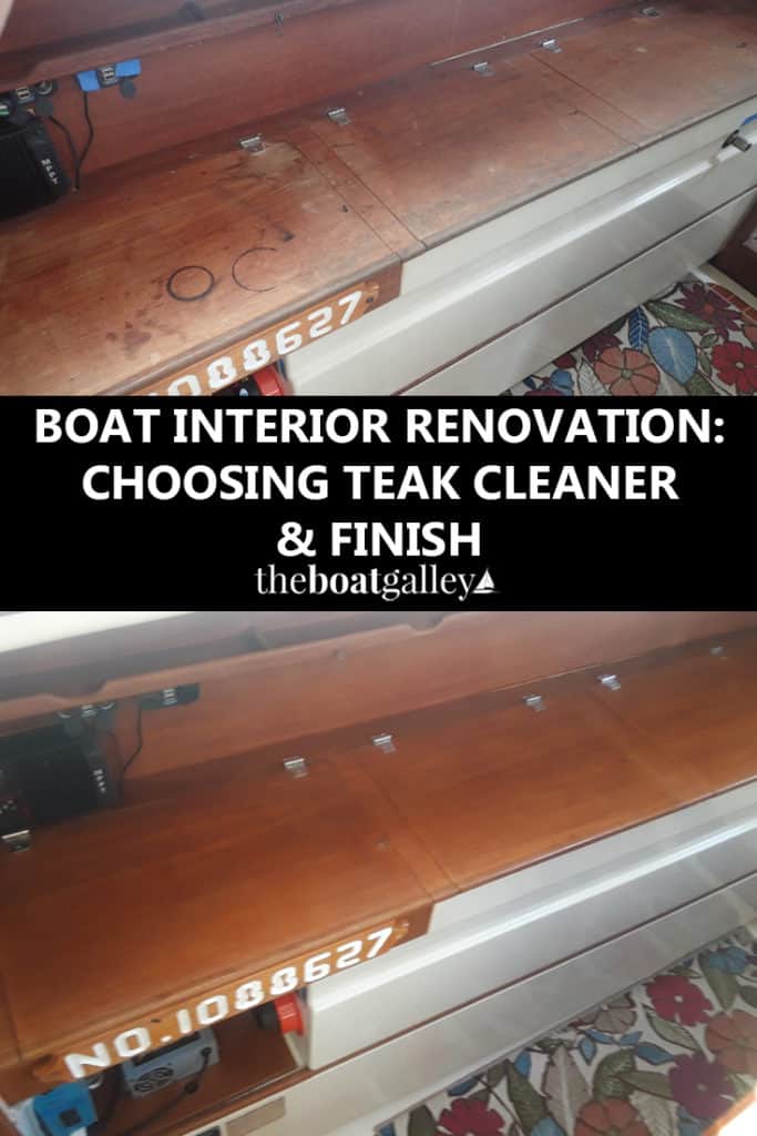 I've found a wonderful way to clean a boatload of stained and dirty teak. Here's what works!